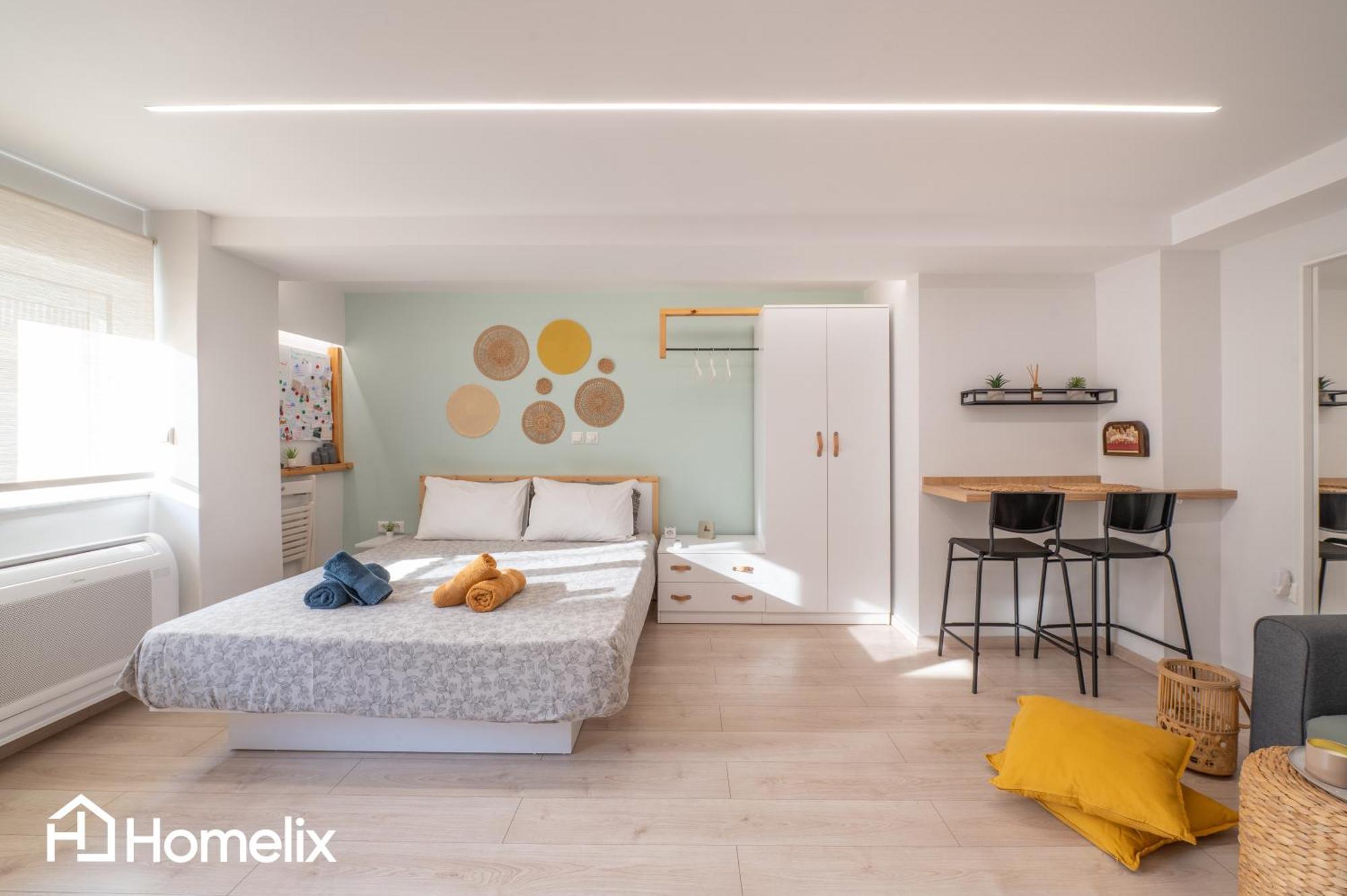 Roomaki - New & Stylish Studio In The Center With Parking Chalkís Extérieur photo